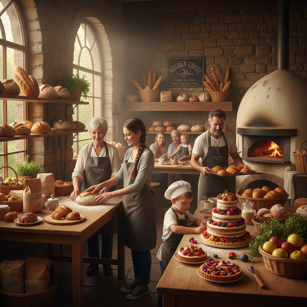 About Golden Crust Artisan Bakery